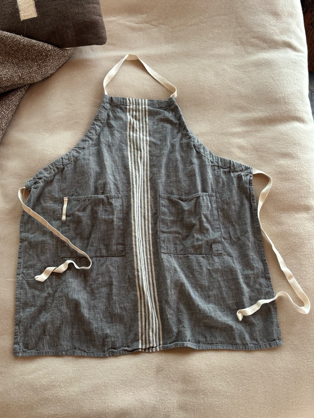 Scandinavian Linen and Cotton Apron